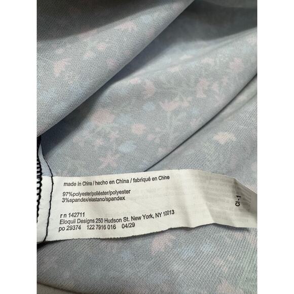 Eloquii Floral Print Lace Up midi Dress. Size 16 - Picture 8 of 8